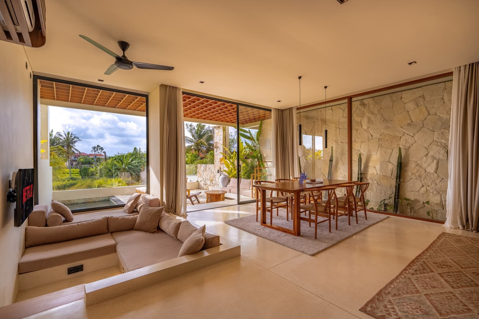 Canggu Luxury 1BR Scenic Paddy View Pool Villa