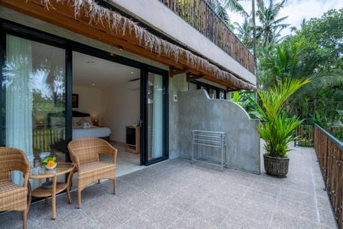 Ubud 1BR Junior Suite | Pool & Paddy View Balcony