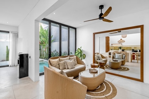 1BR Canggu Refined Villa | Pool & Rooftop