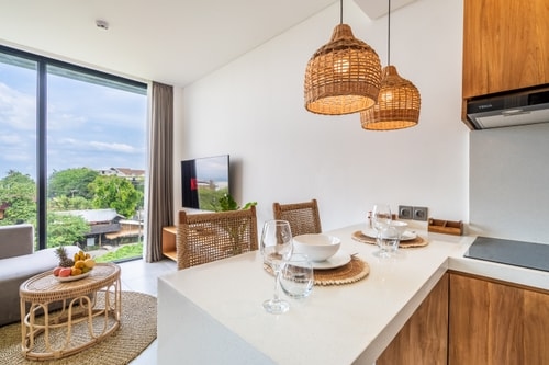 1BR Canggu Ocean Suite - Rooftop & Pool Access