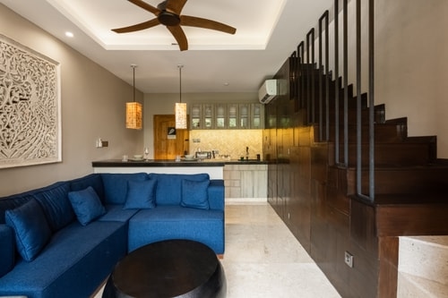 1BR Canggu Villa | Hammock Pool & Paddy Rooftop