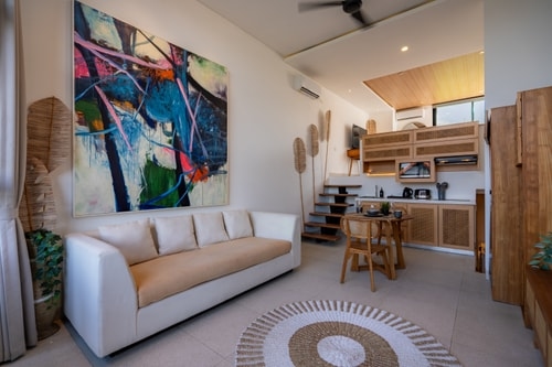 Canggu Designer 1BR | Steps to Best Cafés