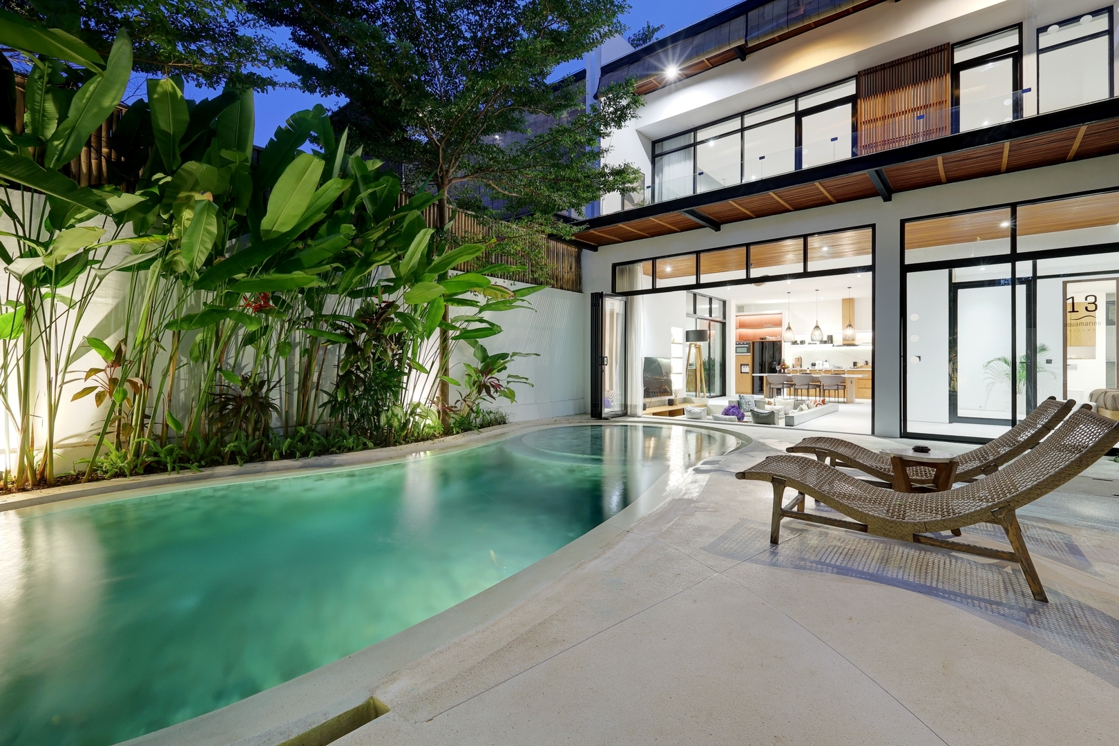Canggu 3BR Elevated Living W/ Sunken Lounge & Pool