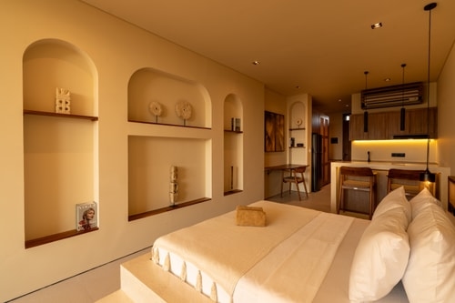 1BR Tranquil Canggu Studio | Paddy View and Pool