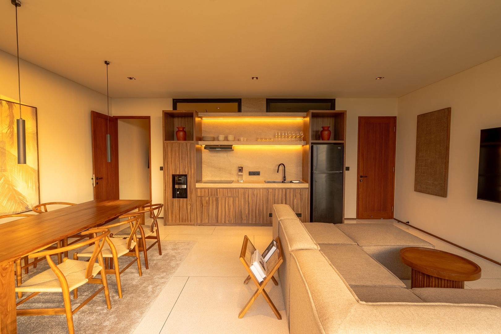 2BR Canggu Chic Suites | Rice Field Balcony & Pool