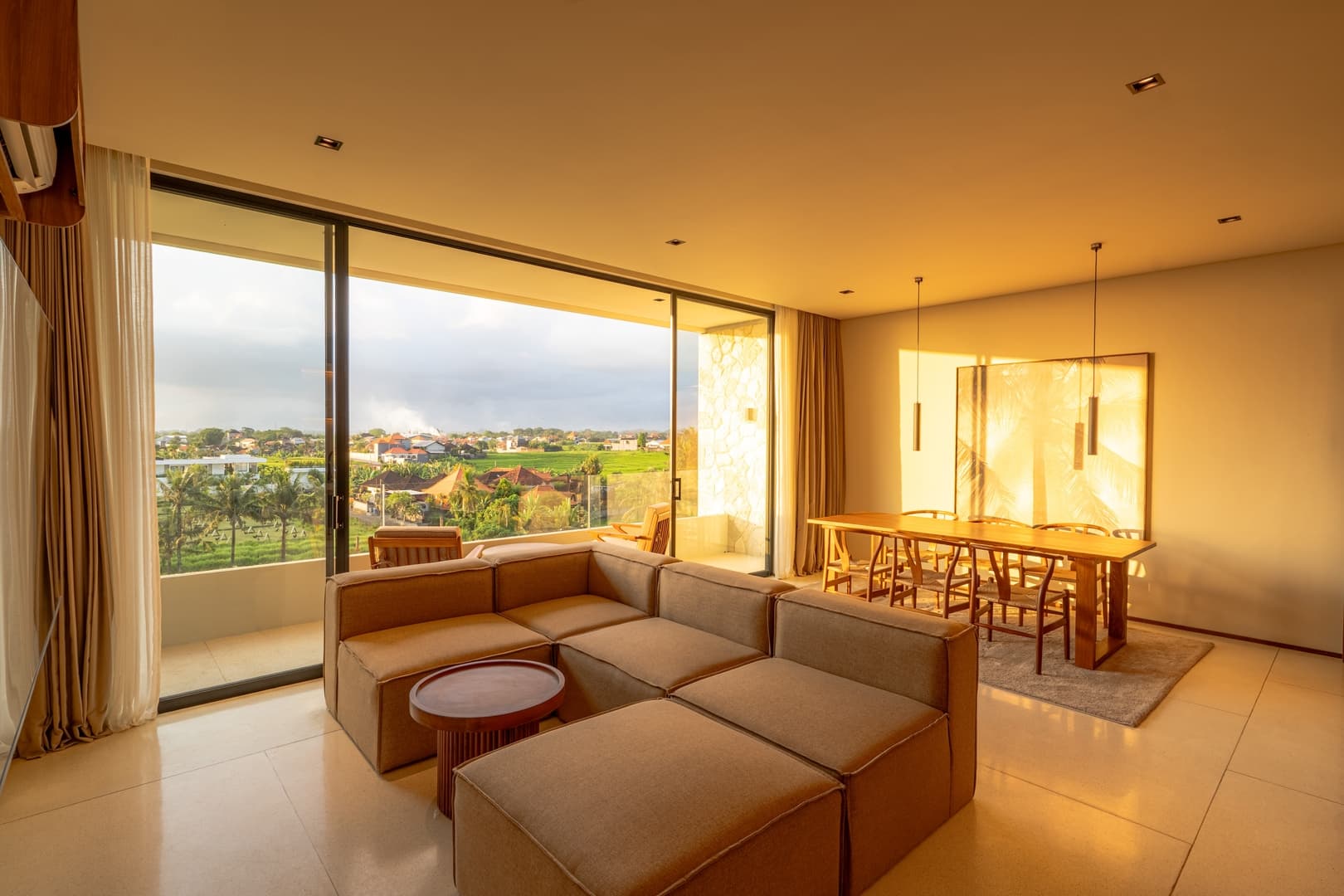 2BR Stunning Canggu | Rice Field Balcony & Pool