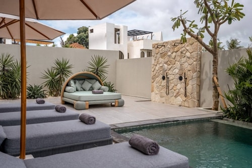 Luxury 1BR Canggu | Rice Field View Balcony & Pool