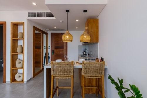 1BR Stylish Canggu | Rooftop Gym, Sauna & Pool