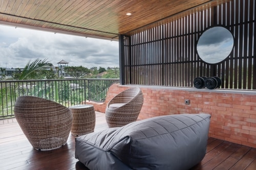 Luxe 1BR Canggu | Pool and Rooftop Paddy View