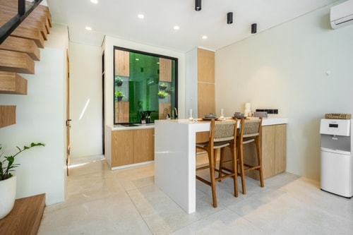 Melasti Seaside 1BR Villa | Sleek Pool & Hill-View