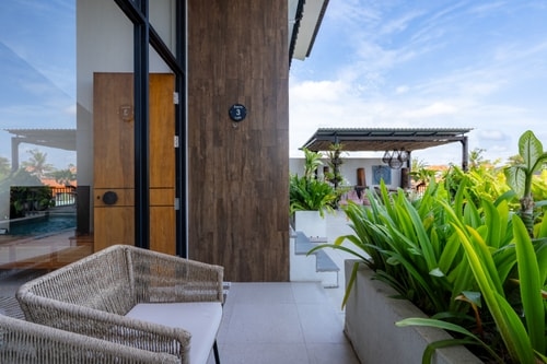 Canggu Designer 1BR | Steps to Best Cafés