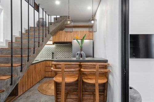 2BR Berawa Villa | Paddy Rooftop View & Jacuzzi