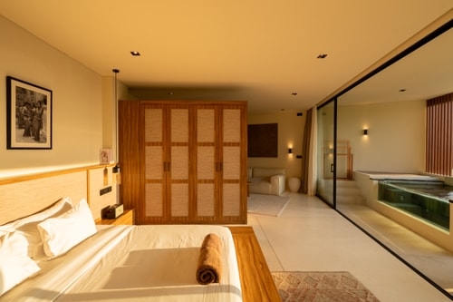 1BR Canggu Studio | Workdesk & Sunset Pool Balcony