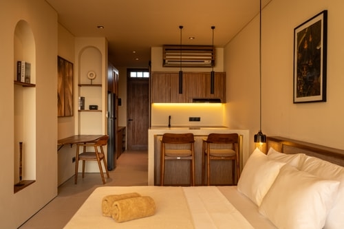 1BR Tranquil Canggu Studio | Paddy View and Pool